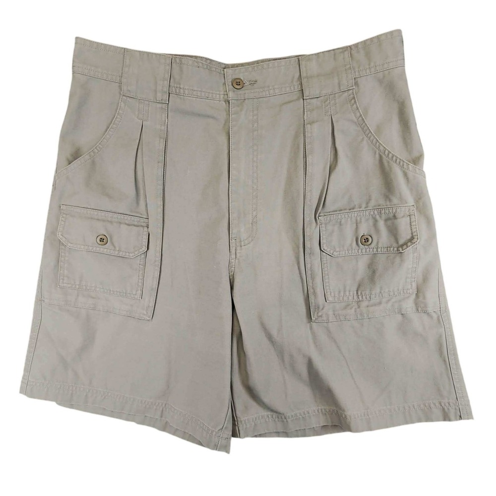 Cabelas Cargo‎ 7 Pocket Hiker Women L Olive Utility High Waist Canvas Workwear